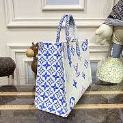 	 Bagsaaa Louis Vuitton By The Pool Onthego MM Blue - 35*27*14CM - 5