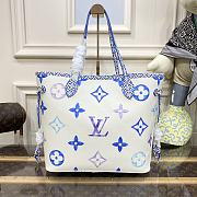 Bagsaaa Louis Vuitton By The Pool Neverfull MM Blue - 31*28*14cm - 3