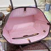Bagsaaa Louis Vuitton Sac Neverfull MM Ebene Pink - 32.0 x 29.0 x 17.0 cm - 2