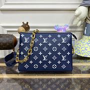 	 Bagsaaa Louis Vuitton Coussin PM Dark Blue - 26 x 20 x 12 - 1