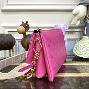 	 Bagsaaa Louis Vuitton Coussin PM Hot Pink - 26 x 20 x 12 - 5