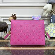 	 Bagsaaa Louis Vuitton Coussin PM Hot Pink - 26 x 20 x 12 - 2