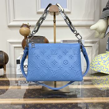 	 Bagsaaa Louis Vuitton Coussin BB Blue - 20 x 16 x 7 cm