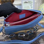 	 Bagsaaa Louis Vuitton Coussin BB Blue - 20 x 16 x 7 cm - 2