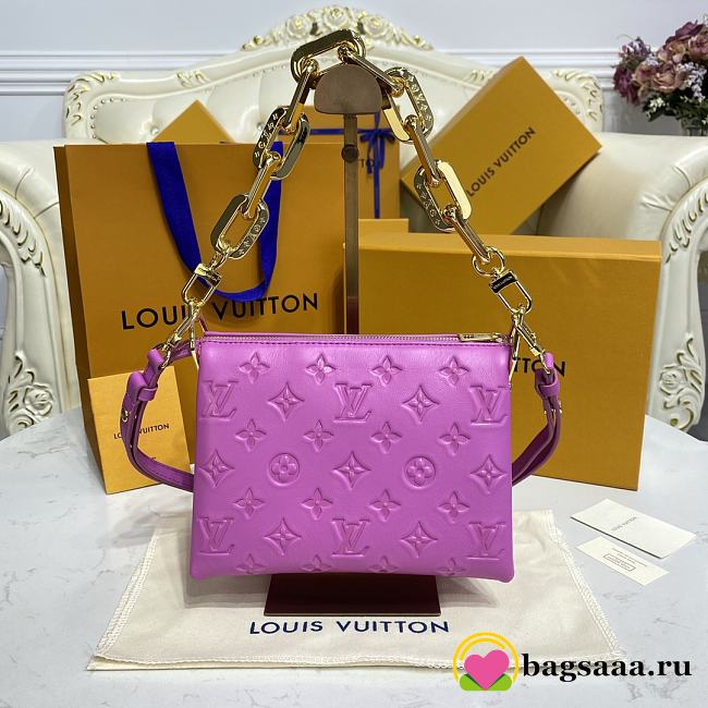 	 Bagsaaa Louis Vuitton Coussin BB Purple - 20 x 16 x 7 cm - 1
