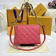 Bagsaaa Louis Vuitton Coussin BB Rose Fluo Capsule Monogram-Embossed calf Leather - 20 x 16 x 7 cm - 1