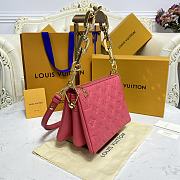 Bagsaaa Louis Vuitton Coussin BB Rose Fluo Capsule Monogram-Embossed calf Leather - 20 x 16 x 7 cm - 6