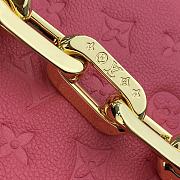 Bagsaaa Louis Vuitton Coussin BB Rose Fluo Capsule Monogram-Embossed calf Leather - 20 x 16 x 7 cm - 3