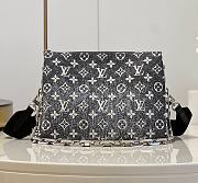 	 Bagsaaa Louis Vuitton Coussin PM Denim Black - 26 x 20 x 12cm - 1