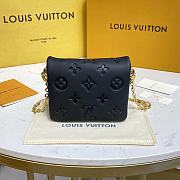 Bagsaaa Louis Vuitton Belt Bag Coussin Black - 13 x 11 x 6 cm - 5