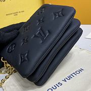 Bagsaaa Louis Vuitton Belt Bag Coussin Black - 13 x 11 x 6 cm - 4