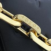Bagsaaa Louis Vuitton Belt Bag Coussin Black - 13 x 11 x 6 cm - 3