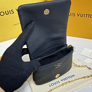 Bagsaaa Louis Vuitton Belt Bag Coussin Black - 13 x 11 x 6 cm - 2