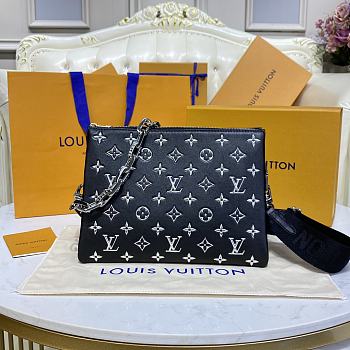 	 Bagsaaa Louis Vuitton Coussin PM Black - 26 x 20 x 12