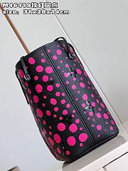 Bagsaaa Louis Vuitton Neverfull MM YK Black and Pink - 31 x 28 x 14 cm - 6