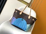 Bagsaaa Louis Vuitton YK Neverfull MM Pumpkin print - 32.0 x 29.0 x 17.0 cm - 6