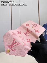 Bagsaaa Louis Vuitton Victonire Pink Wallet - 12x9cm - 5