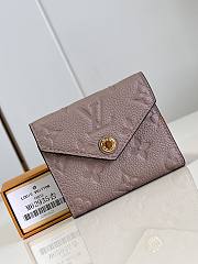 	 Bagsaaa Louis Vuitton Victonire Taupe Wallet - 12x9cm - 1