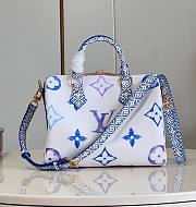 Bagsaaa Louis Vuitton By The Pool Speedy Bandoulière 25 Blue - 25 x 19 x 15 cm - 1