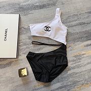Bagsaaa Chanel One Piece Black And White Color - 1