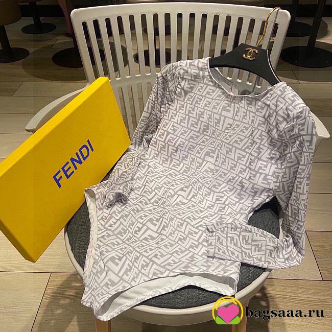 Bagsaaa Fendi Swimwear Grey  - 1