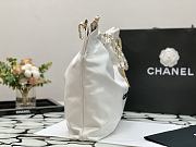 	 Bagsaaa Chanel 22 tote bag White black letter - 3