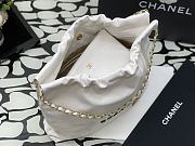 	 Bagsaaa Chanel 22 tote bag White black letter - 5