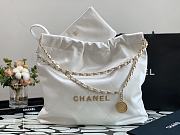 	 Bagsaaa Chanel 22 tote bag White gold hardware - 1