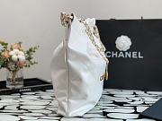 	 Bagsaaa Chanel 22 tote bag White gold hardware - 4