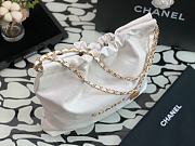 	 Bagsaaa Chanel 22 tote bag White gold hardware - 5