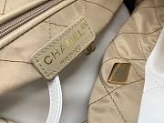	 Bagsaaa Chanel 22 tote bag White gold hardware - 6