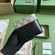 Bagsaaa Gucci Incrocio GG Wallet Beige and Black - 11x9cm - 2