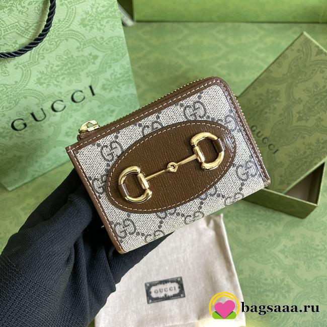 Bagsaaa Gucci Horsebit coin purse - 11*9*2.5cm - 1