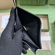 Bagsaaa Gucci Marmont All Black Wallet - 11 x 8.5 x 3cm - 6