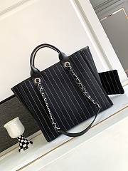 Bagsaaa Chanel Large Shopping Black Bag 34cm - 3