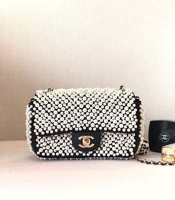 Chanel Flap Pearl Bag 20cm  