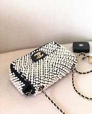 Chanel Flap Pearl Bag 20cm   - 6