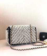 Chanel Flap Pearl Bag 20cm   - 3