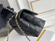 Bagsaaa Chanel Coco Handle Black Bag - 24x14x10cm - 6