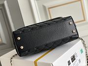 Bagsaaa Chanel Coco Handle Black Bag - 24x14x10cm - 2