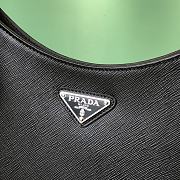 Bagsaaa Prada Hobo Saffiano Black Bag - 18.5x4x30cm - 2