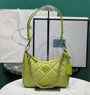 	 Bagsaaa Prada Re-Nylon mini-bag green - 22x18x6cm