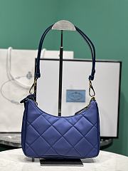 	 Bagsaaa Prada Re-Nylon mini-bag Dark Blue - 22x18x6cm - 3