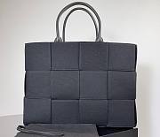 	 Bagsaaa Arco Tote Black Bag - 47x13x33cm - 1