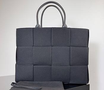 	 Bagsaaa Arco Tote Black Bag - 47x13x33cm