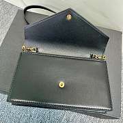 	 Bagsaaa YSL Cassandra Shoulder Black Bag - 19x12.5x3.5cm - 5