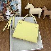 	 Bagsaaa Hermes Kelly Kelly Light Yellow 25cm - 6