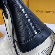 Bagsaaa Louis Vuitton Alma BB Epi Leather Black Bag - 23.5 x 17.5 x 11.5cm - 3