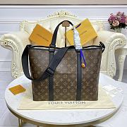 Bagsaaa Louis vuitton Week end tote Monogram  Macassar - 38.5 x 29.0 x 11.0 - 1