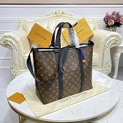 Bagsaaa Louis vuitton Week end tote Monogram  Macassar - 38.5 x 29.0 x 11.0 - 6